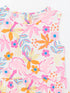 LC Waikiki Crew Neck Patterned Girl Dress